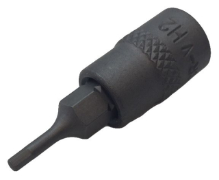 Hlavice zástrčná 1/4", Inbus H5, délka 37 mm, Welzh