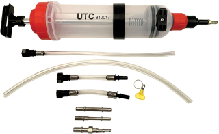 Ruční sací a plnící pumpa pro palivové systémy, oleje a kapaliny, objem 1500 ml, Welzh