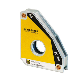 Standardní magnetický úhelník, úhly 30º/60º, 45º, 90º, tažná síla 40 kg, AEK