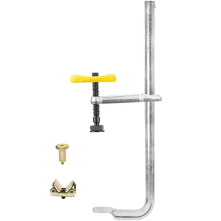 Svěrka 4v1, s pomocným upínacím systémem, rozsah 521 mm, svěrný tlak 1089 kg, AEK