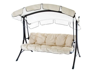Zahradní houpačka SAN DIEGO 935, prémiová houpací lavice, nosnost 240 kg, pro 3 osoby, Italská výroba, VeGA