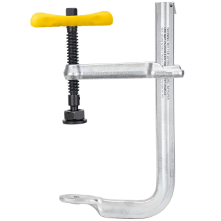 Posuvná svěrka pro běžné zatížení s podložkou pro velké zatížení, rozsah 216 mm, svěrný tlak 1.089 kg, AEK