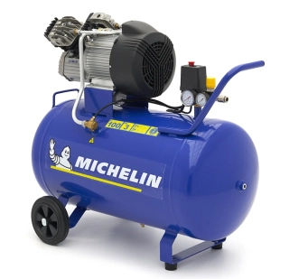 Olejový, výkonný, vzduchový kompresor, 10 barů, 100 l, 2,2 kW, 360 l/min., 230 V MICHELIN MBV 100/3