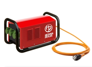 Elektronický měnič frekvence a napětí pro ponorné vibrátory betonu 230V, výkon 3 kVA, 3 zásuvky e-POWER 3 HERVISA PERLES